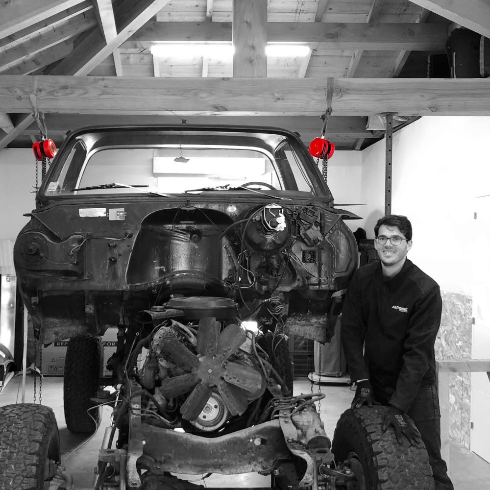 Autobest Palan mécanique à chaîne, capacité 2T, Hauteur de Levage 3 m