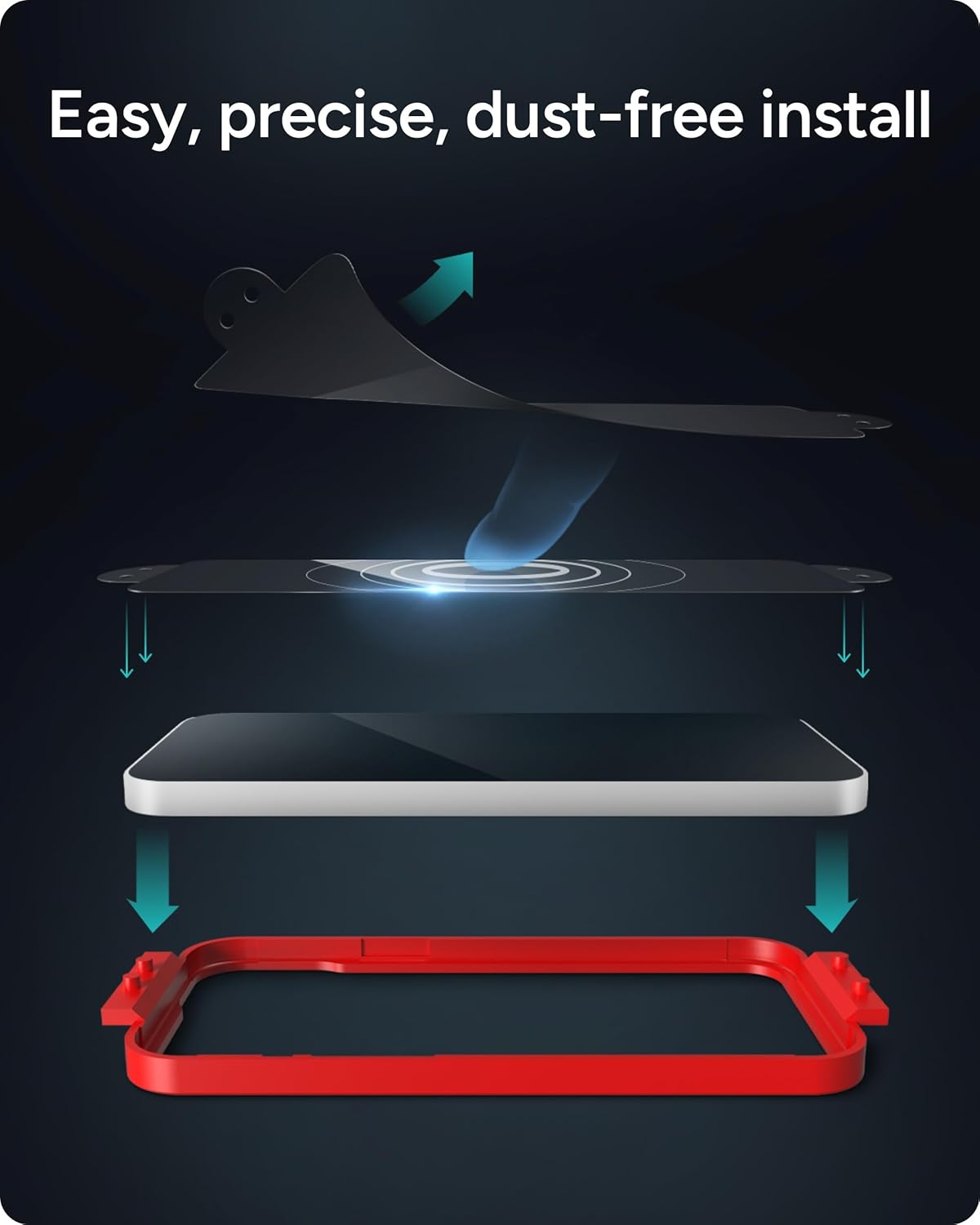 ZAGG XTR4 Screen Protector for iPad Pro 13" (M5)/ Pro 13" (M4) - 11X Stronger Tempered Glass, Blue Light Filter, Anti-Reflective, Ultra Smooth, Easy Install, Recycled Materials