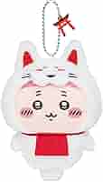 ちいかわ もぐもぐ本舗　京都　伏見稲荷　だるま　ぬいぐるみ　マスコット　古本屋 公式】ちいかわもぐもぐ本舗 京都 伏見店限定 稲荷だるま