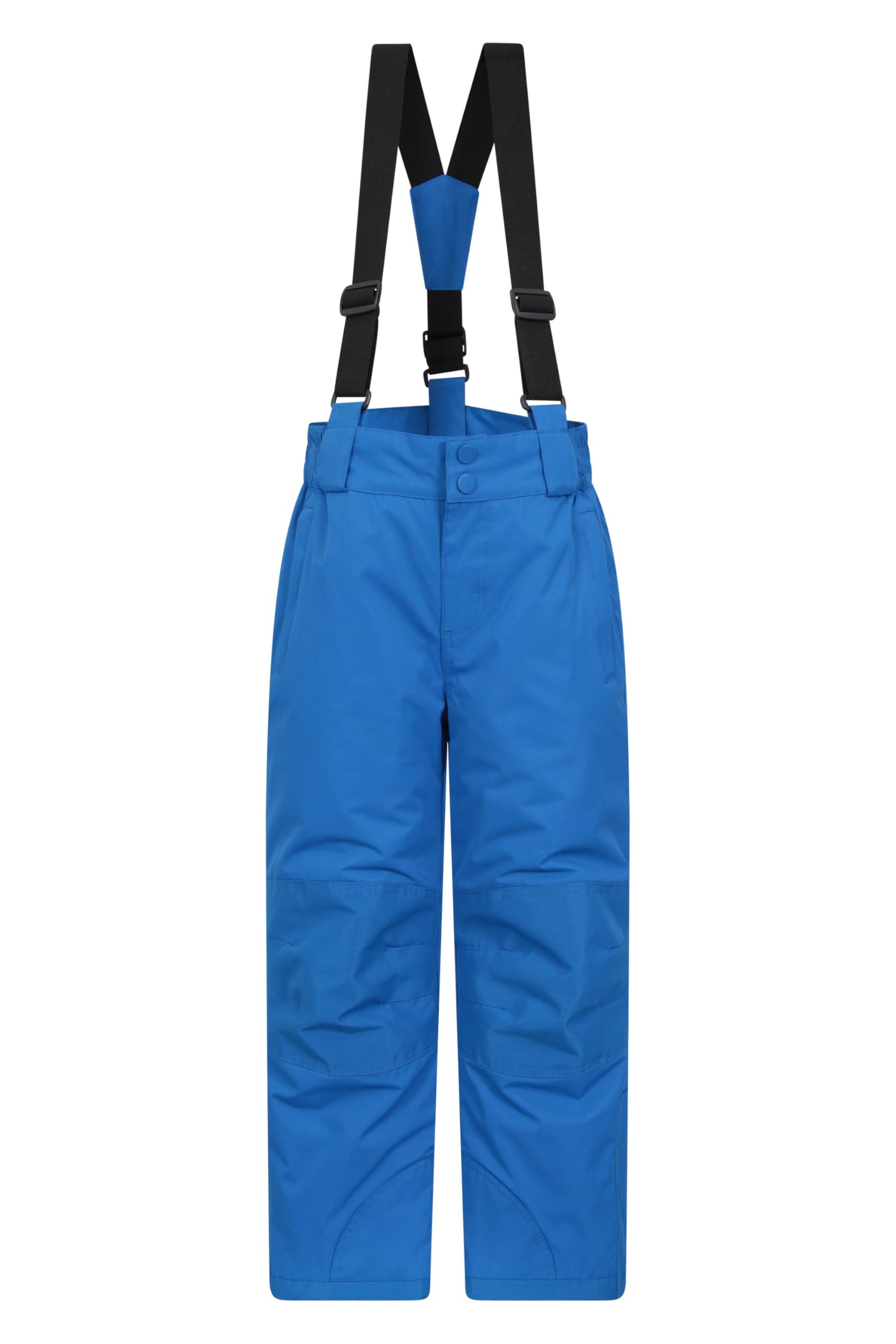 Mountain Warehouse Pantalon de Ski Raptor Enfants Résistant à la Neige Bretelles Amovibles Genoux renforcés
