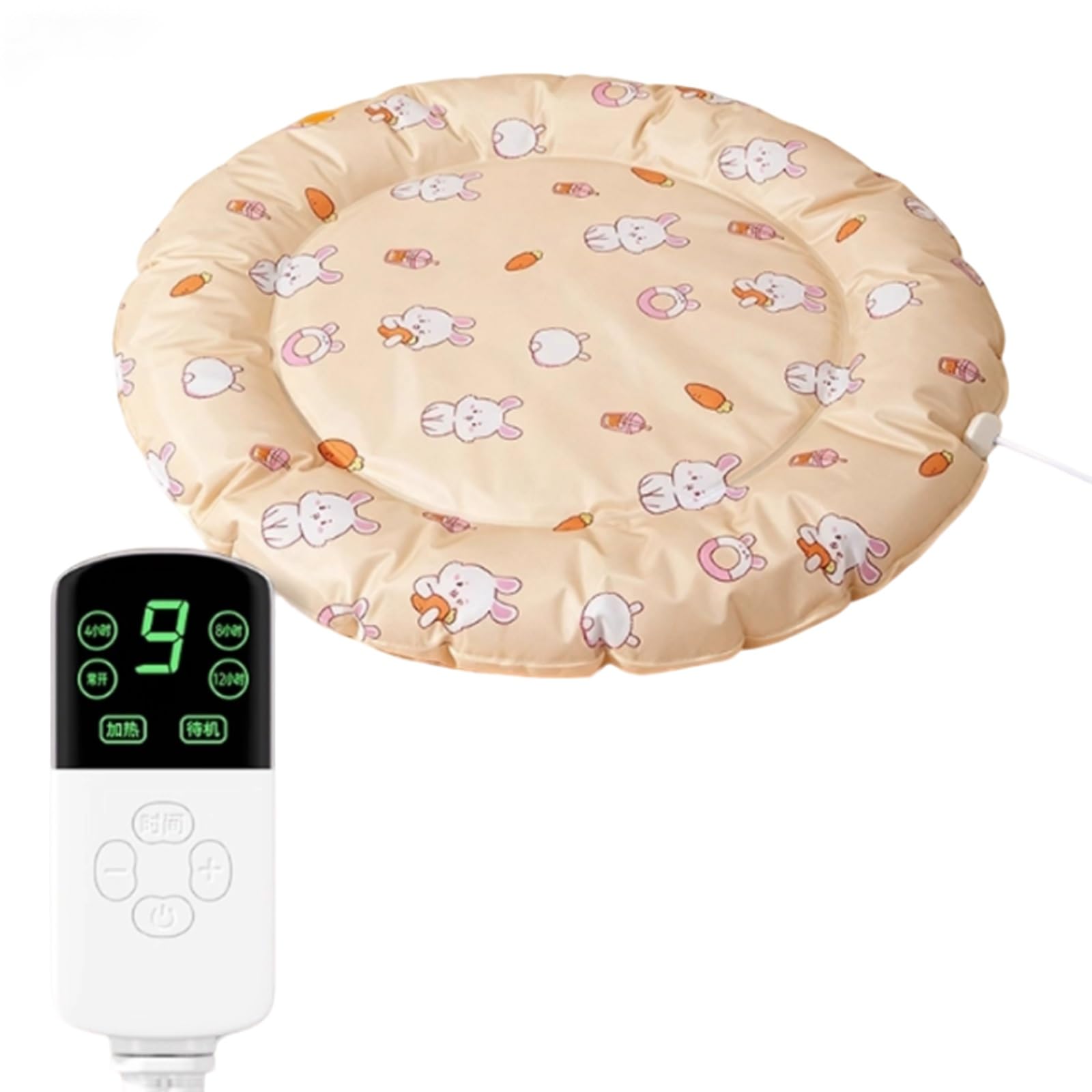 GPDNBIEU Heated pet mats, Heated Pet Pad, Adjustable Temperature, Warm and Comfortable, Suitable for Indoor Use