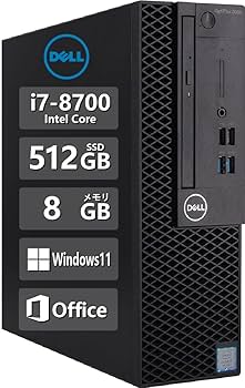 Dell 17インチ 第八世代 i7 16GB　SSD+HDD　Office付き 楽天市場】Dell OptiPlex 3060 SFF 第8世代 Core i7 メモリ16GB