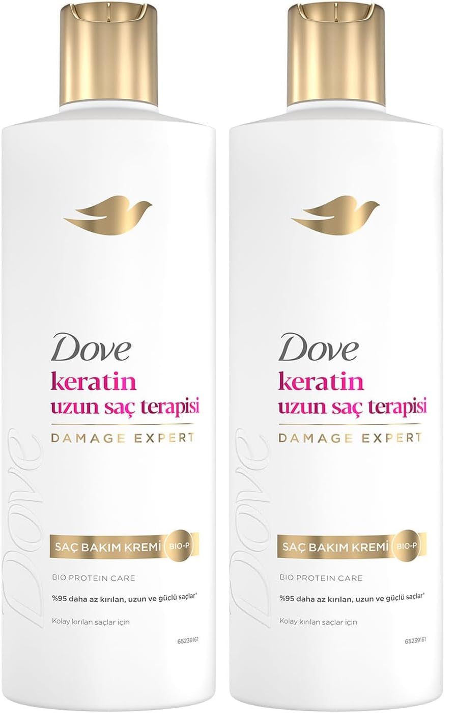 Dove Saç Bakım Kremi Keratin Uzun Saç Terapisi 350 ml (2 paketi)