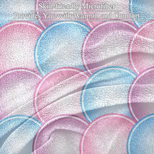 Couverture polaire écaille de poisson anti-froid jeté de canapé microfibre doux
