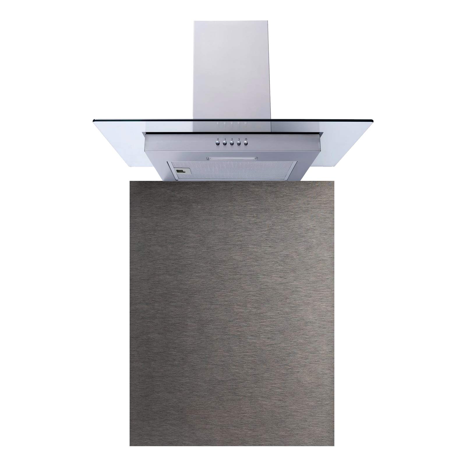 Buy SIA 60cm Stainless Steel Flat Glass Cooker Hood Fan & Toughened