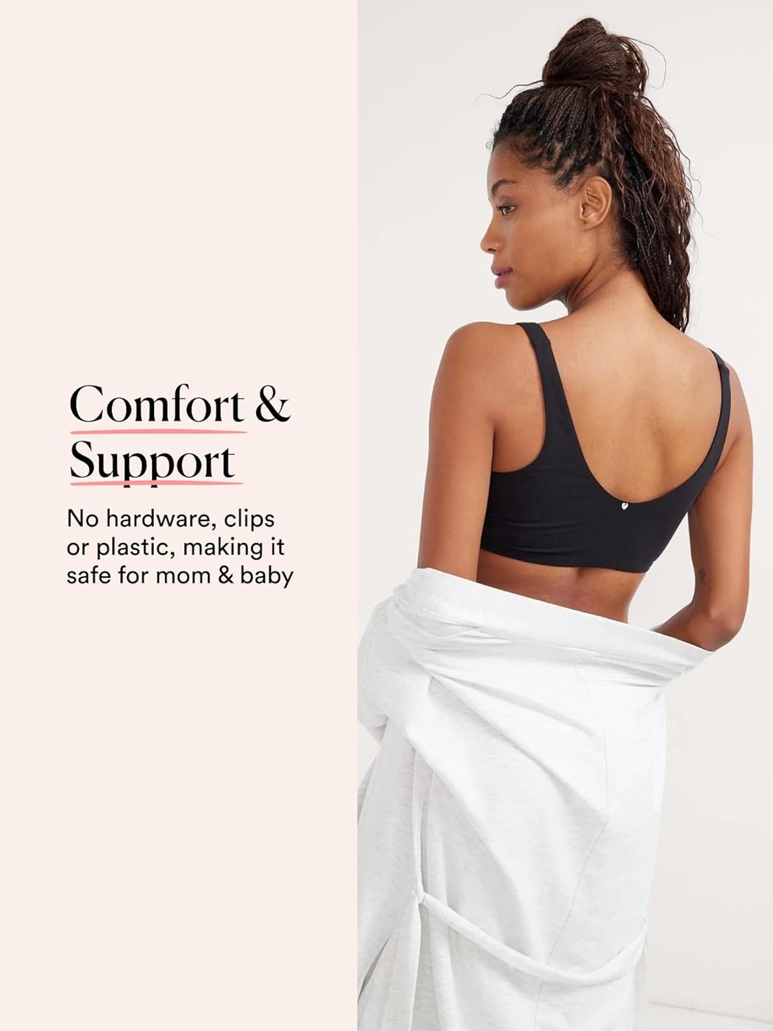 HATCH The Skin to Skin Maternity Bra, Wireless, Soft & Stretchy Design for Breastfeeding, Pregnancy, & Beyond - Image 3