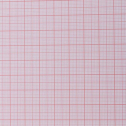 oshhni 100 × Tamanho A4 Papel Coordenado Papel Milimetrado Grade de Papel Quadriculado Desenho Preci