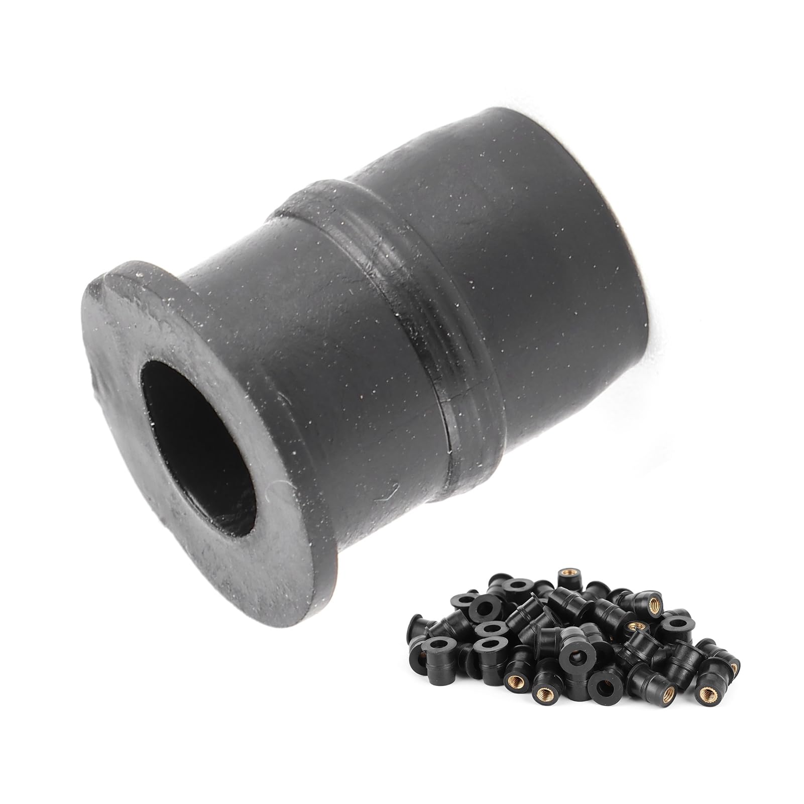 Las Tuercas de Goma M5, Tuercas de Fijación de Parabrisas, Tuercas de Goma Universales con Tuerca de Latón Cautiva, ATV de Motocicleta Métrica de 5 Mm, Crea Sellado Impermeable,