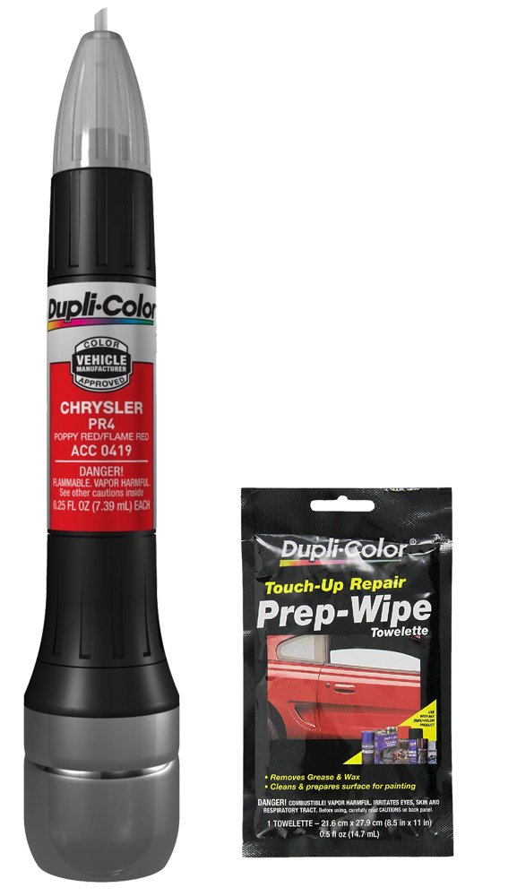 Amazon.com: Dupli-Color ACC0419 Flame Red Exact-Match Scratch Fix