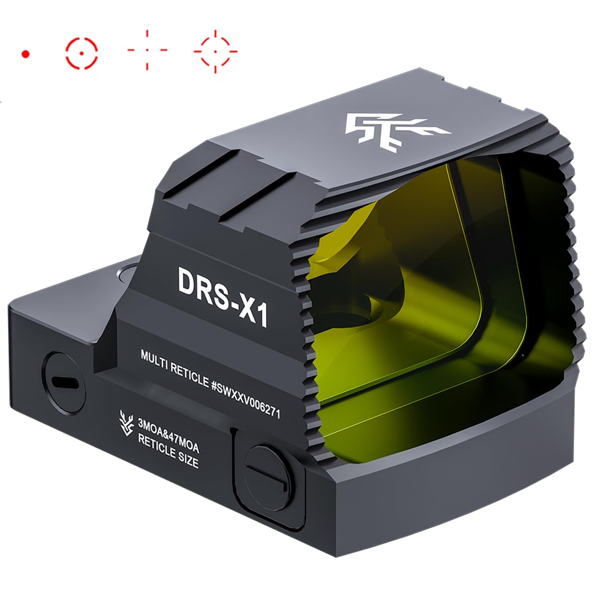 Amazon.co.jp: SWAMP DEER OPTICS DRS-X1 Mini ドットサイト パターン