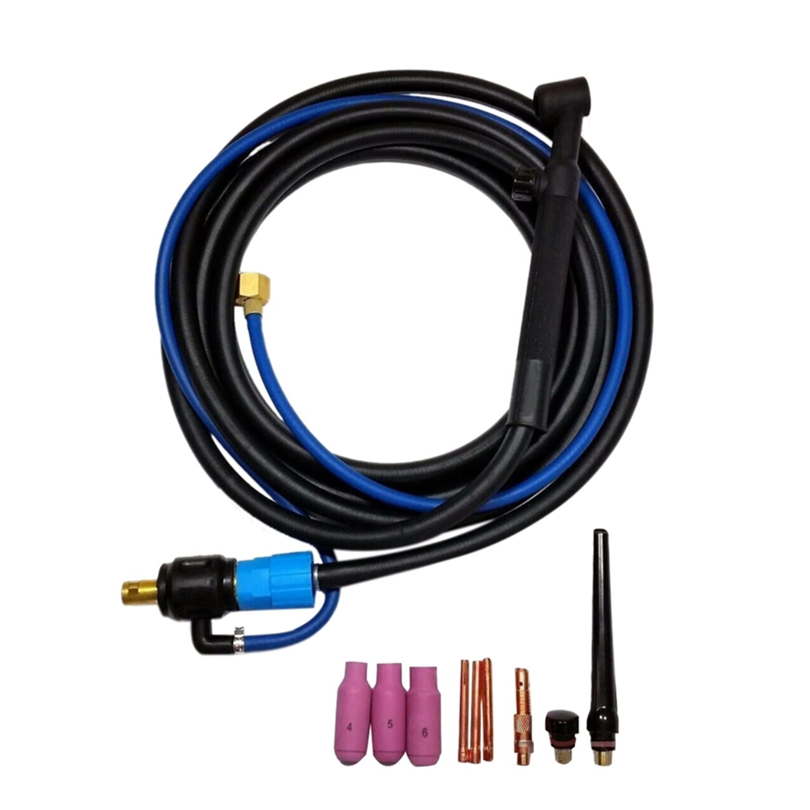 WP-17V - Herramienta de soldadura flexible con válvula de gas 35/50 cable tig accesorios