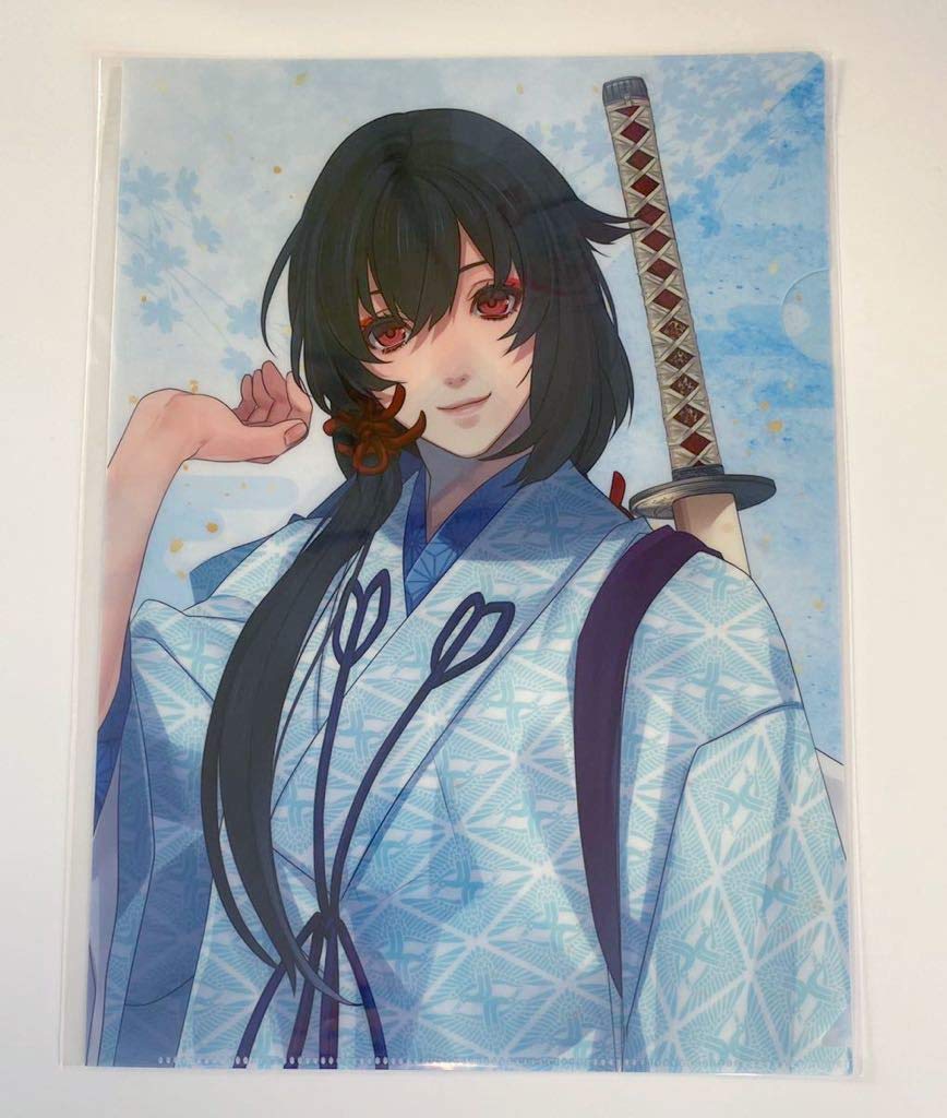 剣が君 鷺原左京 クリアファイル Amazon.co.jp: 剣が君 儚い刻の中で くじ Vol.1 D賞 クリア