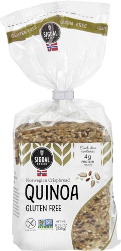 Sigdal Bakeri Gluten Free Quinoa | Norwegian Wholegrain Crispbread |