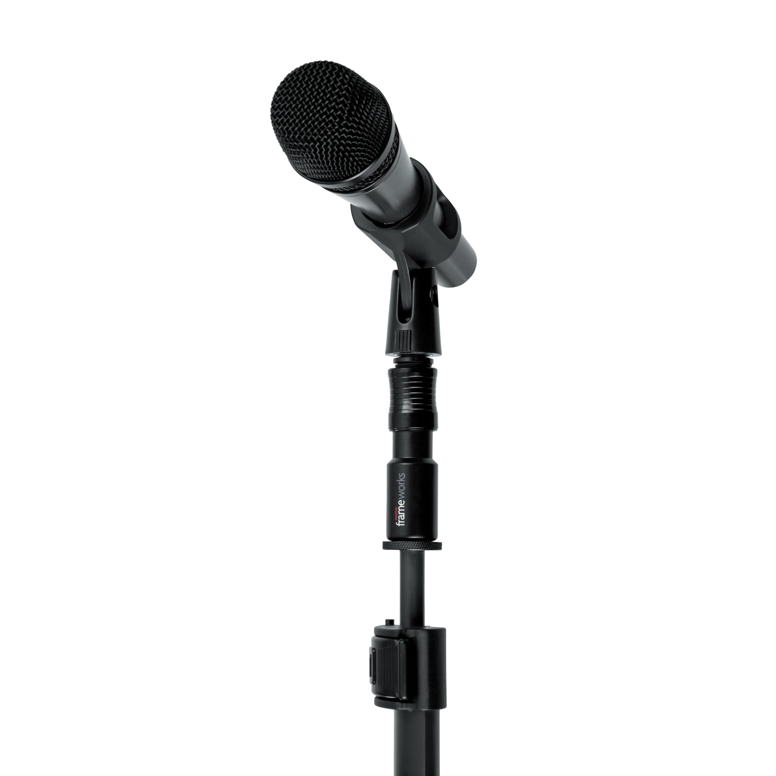 Gator Frameworks Pinza de micrófono de fijación rápida - Fijación para pie, juego de 3 (GFW-MIC-QRTOP3PK)