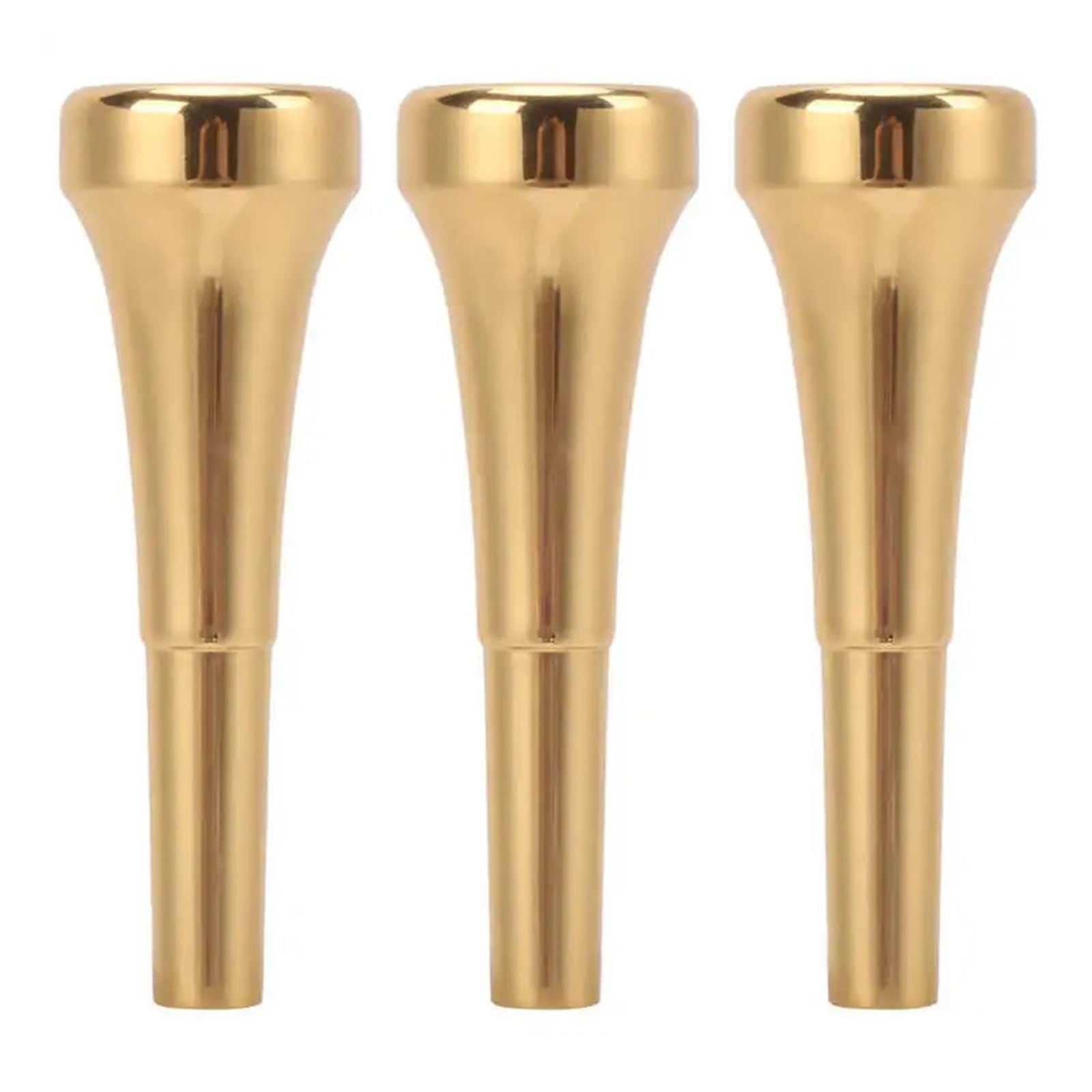 Metalen Trompet Mondstuk, 3 STKS Professionele Trompet Mondstuk 3C 5C 7C Maten Bach Beginner Oefening Deel Prestaties Accessoire Muziekinstrument Accessoires