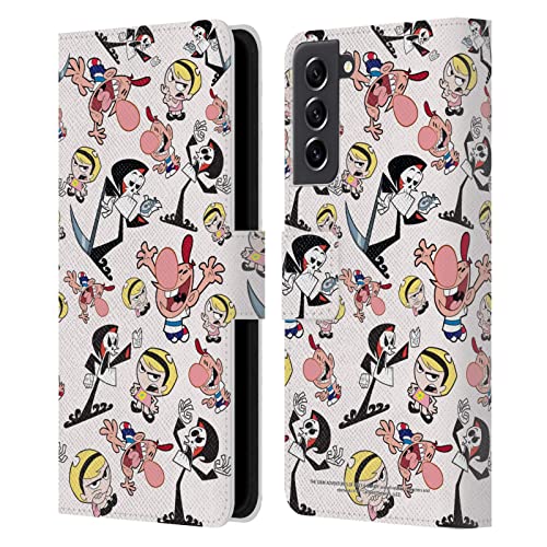 Étui Samsung Galaxy S21 FE 5G Billy & Mandy protection en cuir