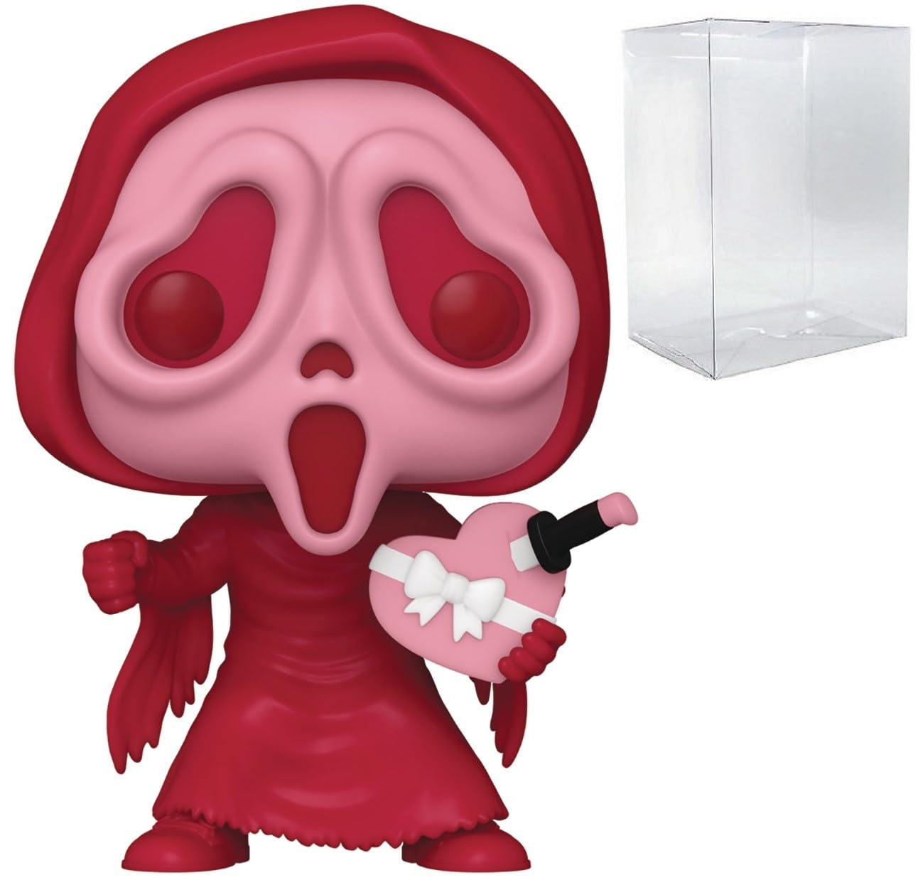 POP Movies: Valentines - Ghostface Funko Vinyl Figure (Bundled with Compatible Box Protector Case) Multicolor 3.75 inches