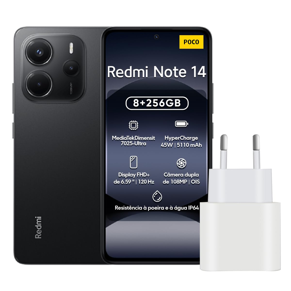 Xiaomi RedmiNote 14 8GB/256GB ミッドナイトブラック Redmi Note 14 4G 8/256GB Midnight Black : Amazon.sg: Electronics