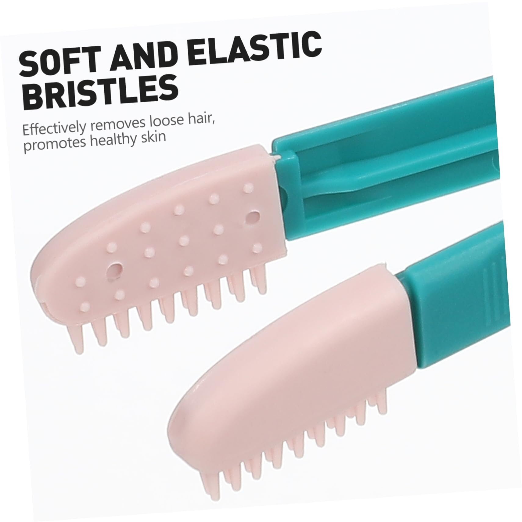 POLGDW Lot de 4 mini brosses nettoyantes for les yeux et les gencives des chiens, brosse for poils d'animaux, poils d'animaux, chat, chien, nettoyant for les yeux, dissolvant de taches buccales, peign