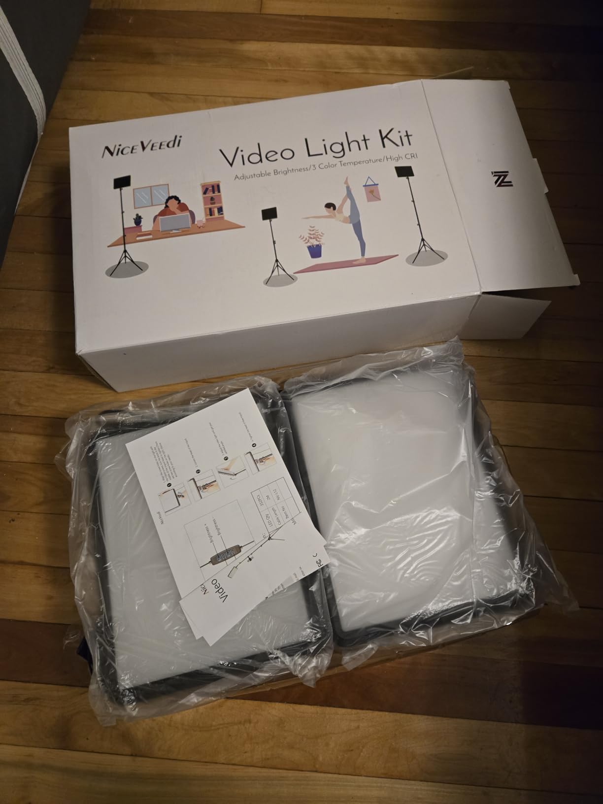 Kit Softbox Photographie 50x70 Cm Avec Trépied 203 Cm - Ampoule 85W 2700K-6500K, Télécommande - 9
