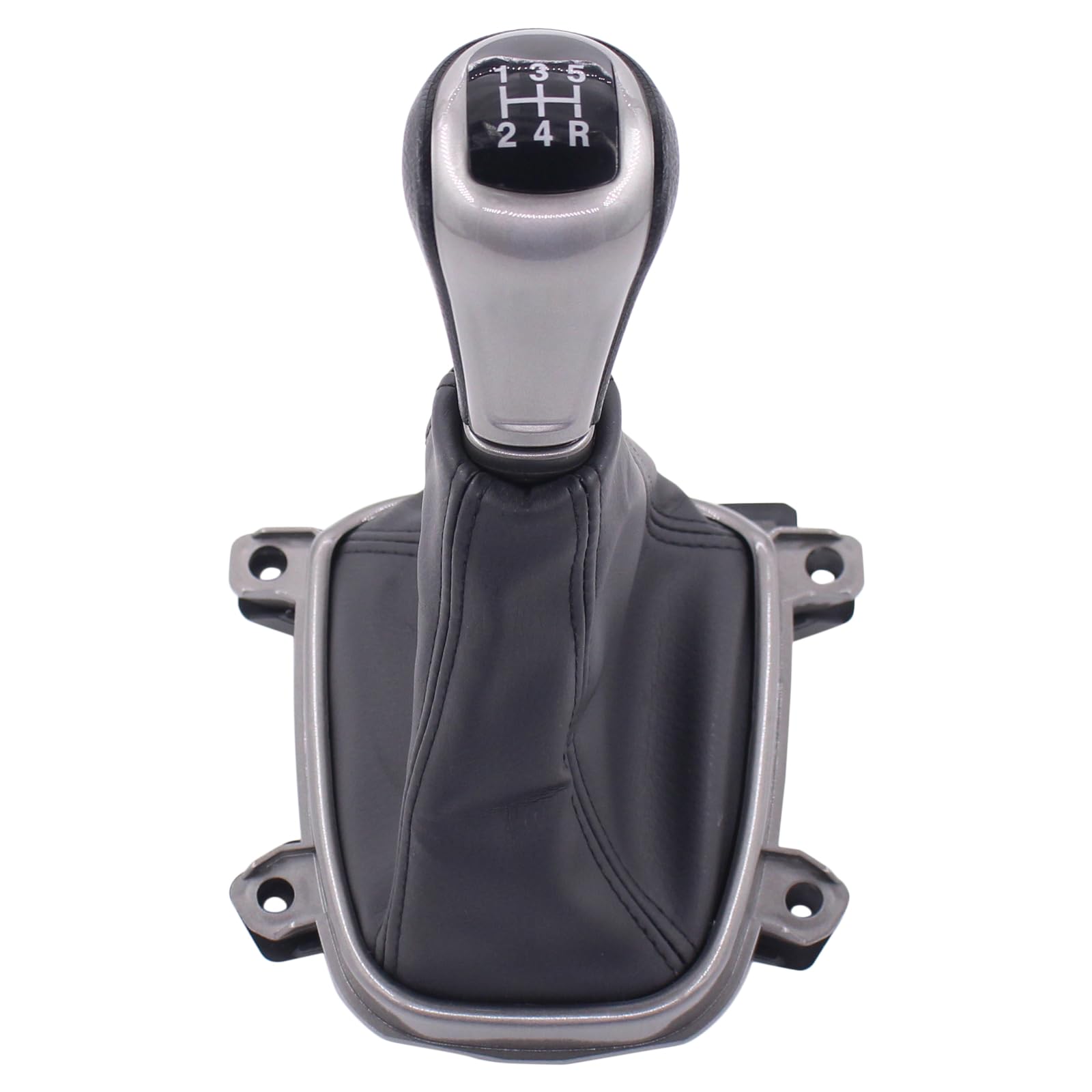 Amazon.com: MOTOKU Black 5 Speed Manual Gear Shift Knob Boot Cover