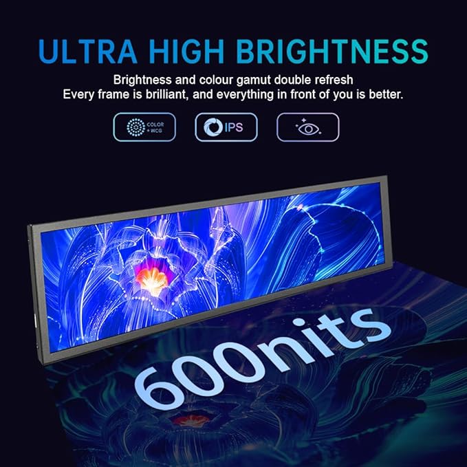 Monitor Táctil Extensor 8.8 Pulgadas 480x1920 IPS miniatura 2