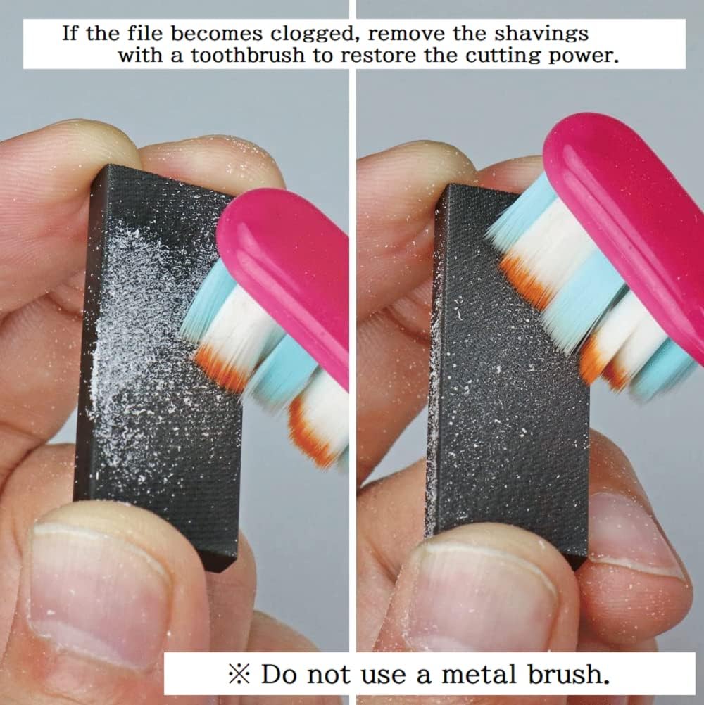 God Hand Blade Medium GH-KZ-C Metal File Plastic Model Tool Black for Plastic Models with Original Stylus Ballpoint Touch Pen