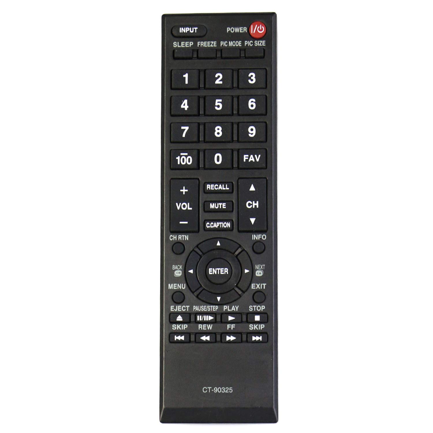 Amazon.com: New CT-90325 Remote Control fit for Toshiba LCD LED TV