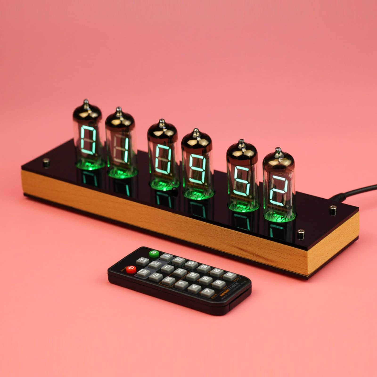 マニュアルなし VFD IV-11時計 6球 マニュアルなし VFD球 6個使用 IV