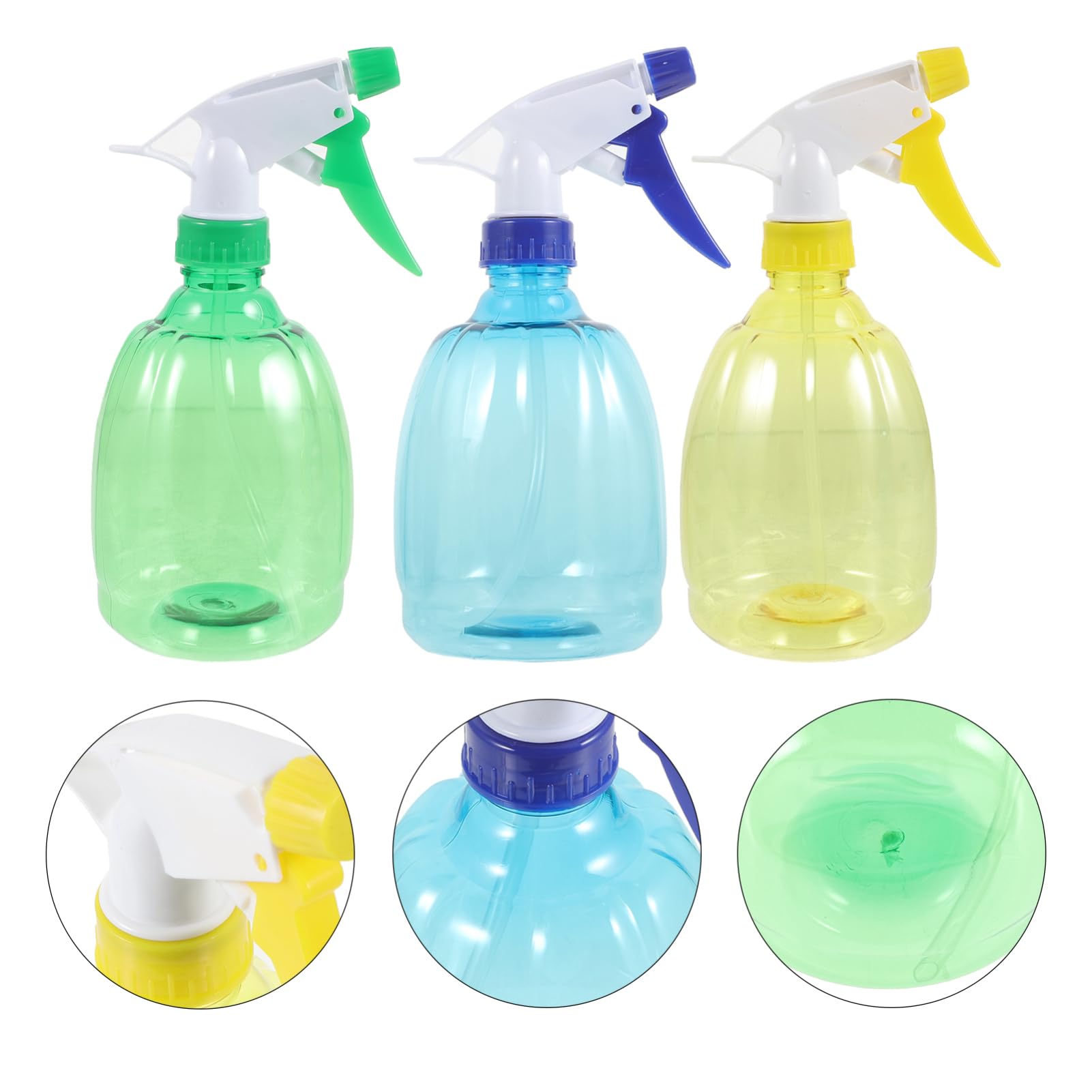 BESPORTBLE Lot De 3 Vaporisateurs Deau Réutilisables pour Plantes Dextérieur Couleur Bonbon Petite Taille pour Jardin Et Maison 3 Pièces X 3
