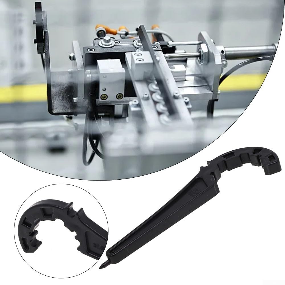 Plastic Pipe Wrench Kit, Quick Connect Fitting Tool for PVC Valves, Lock Nut Removal, 20-63mm, Black(50mm)