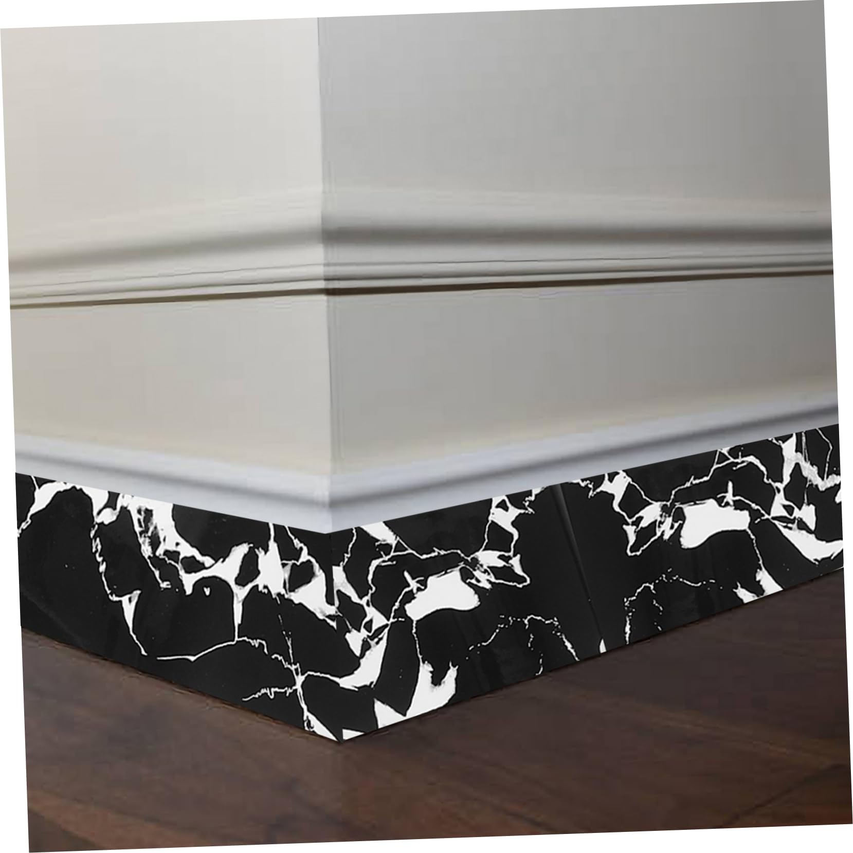 jojofuny 8rotoli Modanatura Flessibile Autoadesiva Per Decorazione Striscia Per Battiscopa e Facile Installare e Confezione