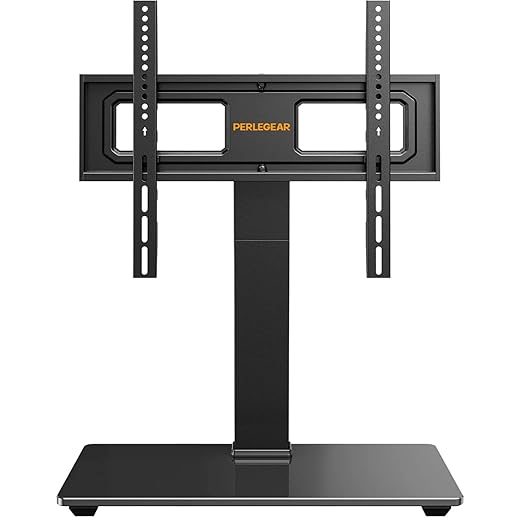 Perlegear Universal Swivel Table-Top TV Stand