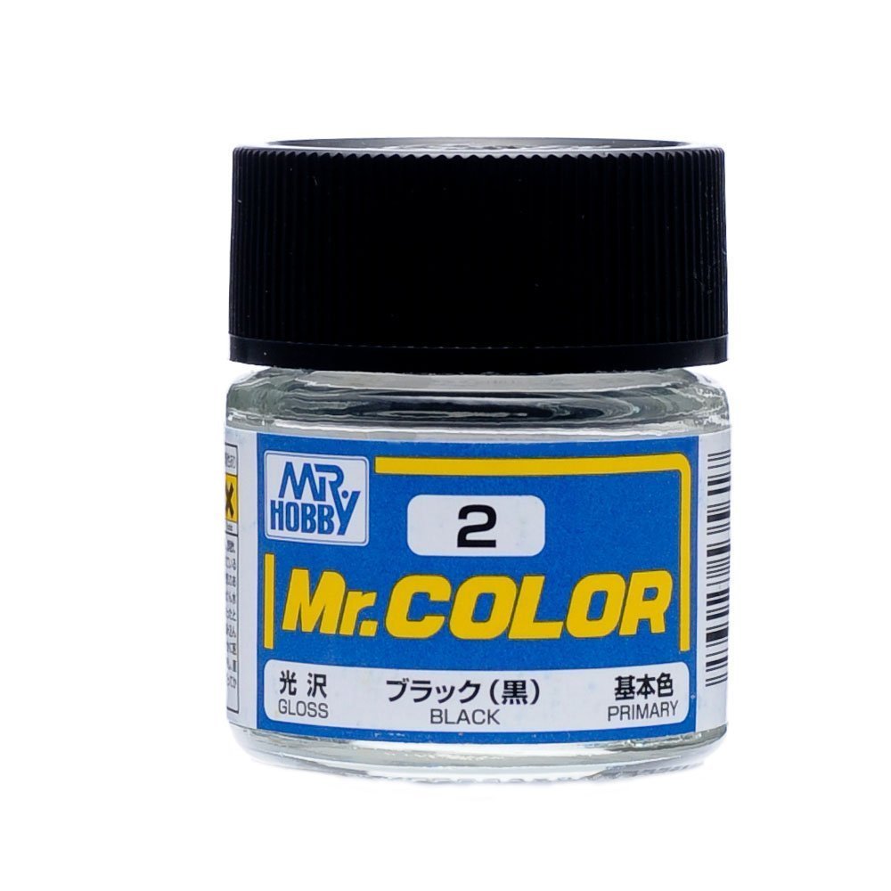 Gsi Creos Black Mrhobby - Mr. Color 10 Ml (Mrh-C-002)