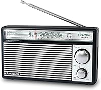 Vista 1 de PANASONIC Radio transistor de onda corta RF-562D AM FM SW - Diseño retro (funciona con batería)