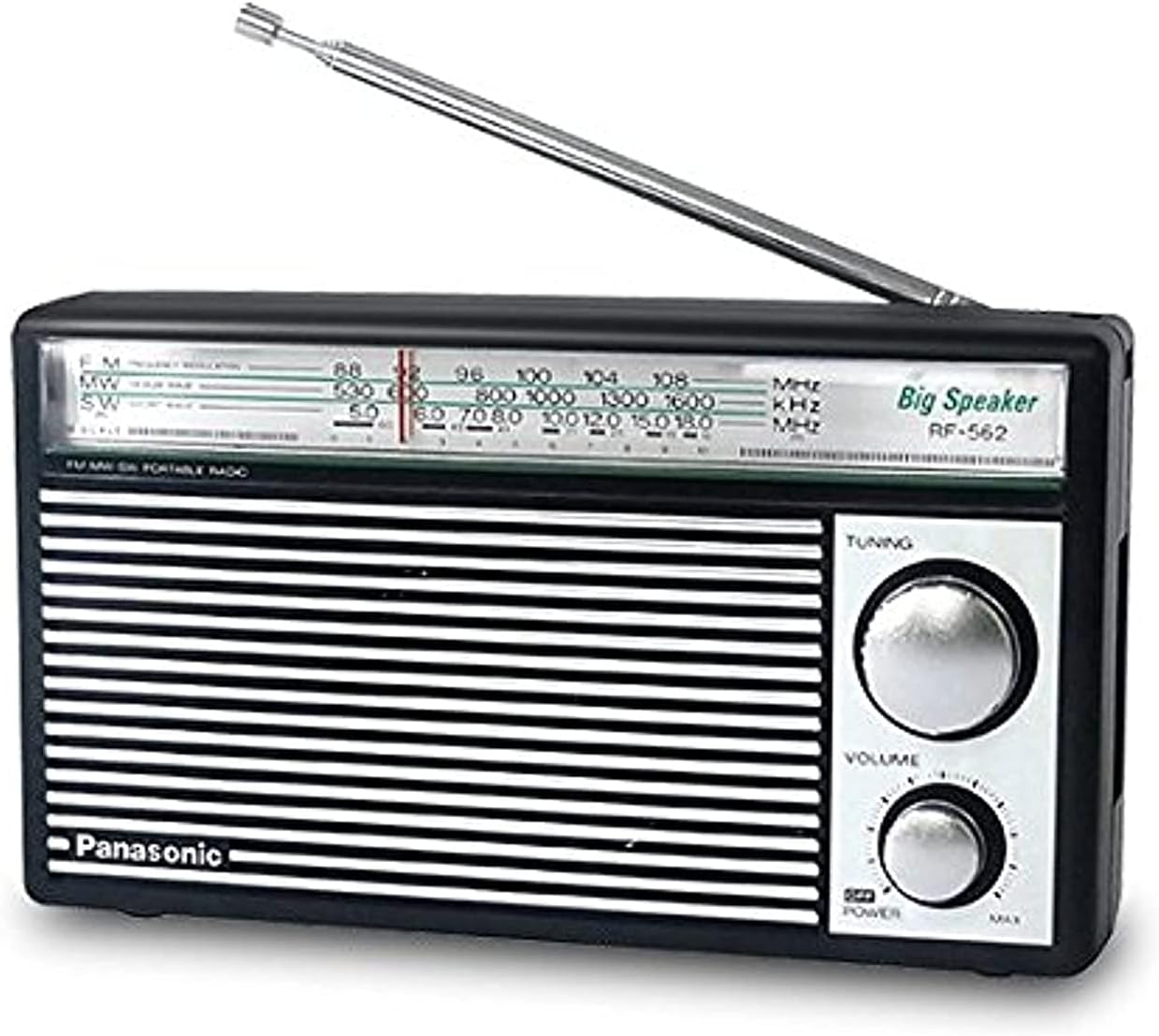Panasonic Shortwave Transistor Radio (Battery Operated)