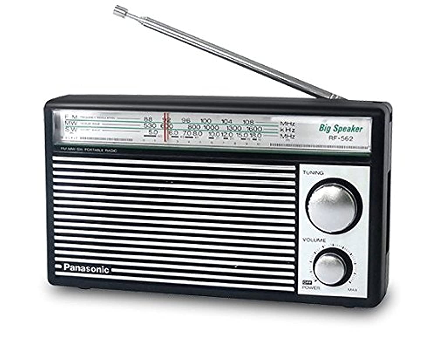PANASONIC RF562D AM FM SW Shortwave Transistor Radio Retro Design