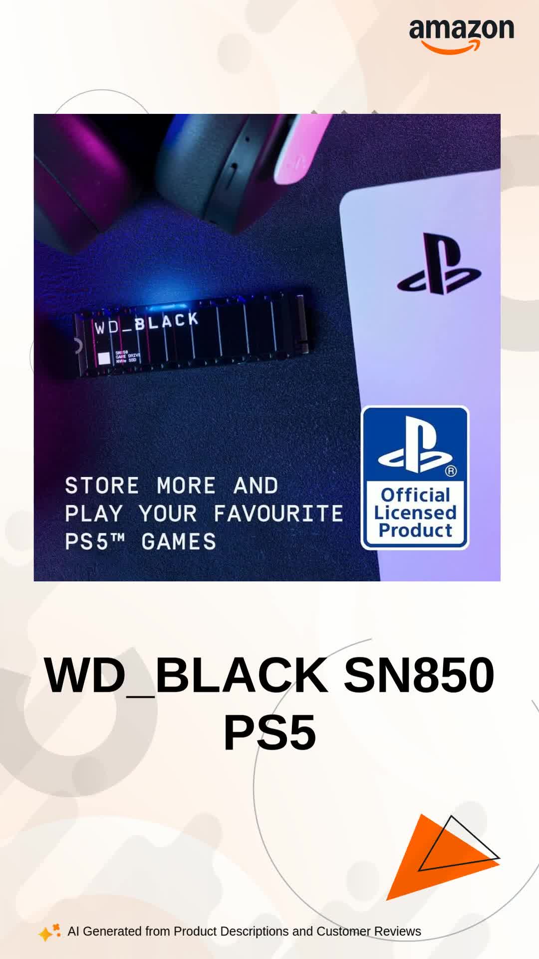 WD_BLACK 2TB SN850 NVMe SSD for PS5 Consoles with Heatsink