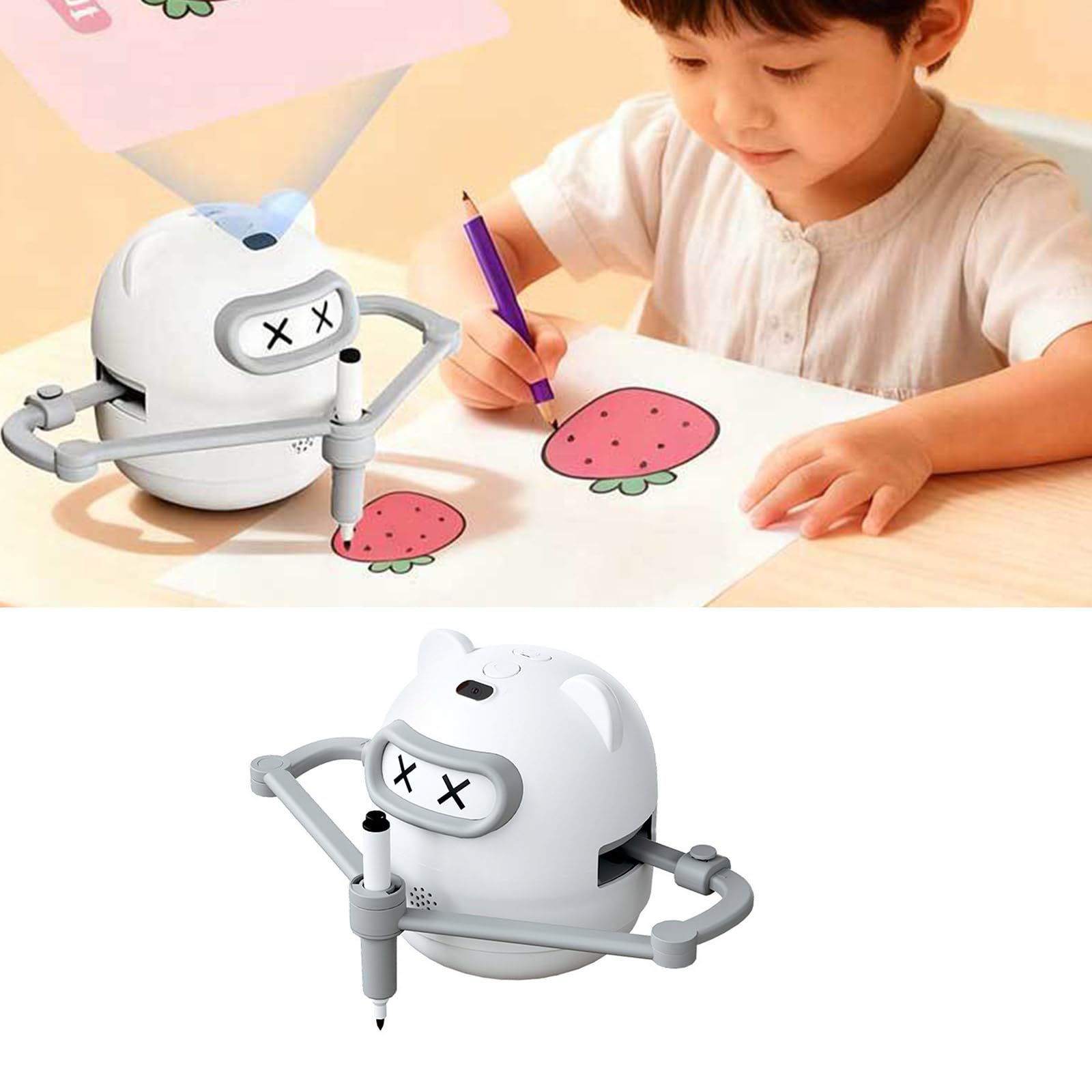 Compañero de dibujo educativo con técnicas de dibujo guiadas