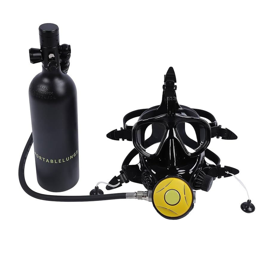 SMACO S700 2L Scuba Tank 2 Pcs With Portable Backpack For Family And B - SmacoSp