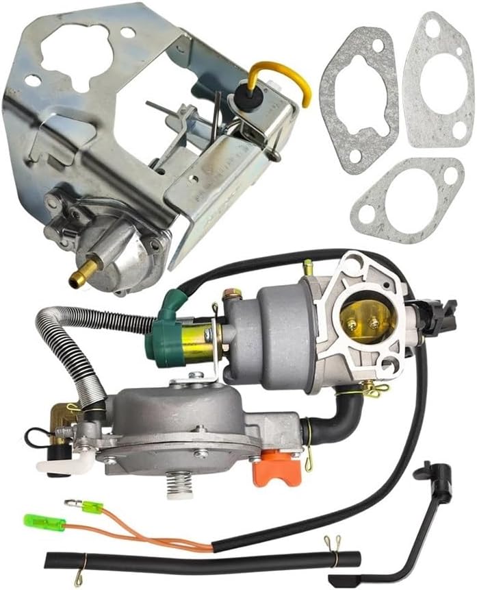 Dual Fuel Carburetor Auto Choke Conversion Kit Fit For 188F 190F GX420 15HP 16HP 5KW-8KW Generator Engine