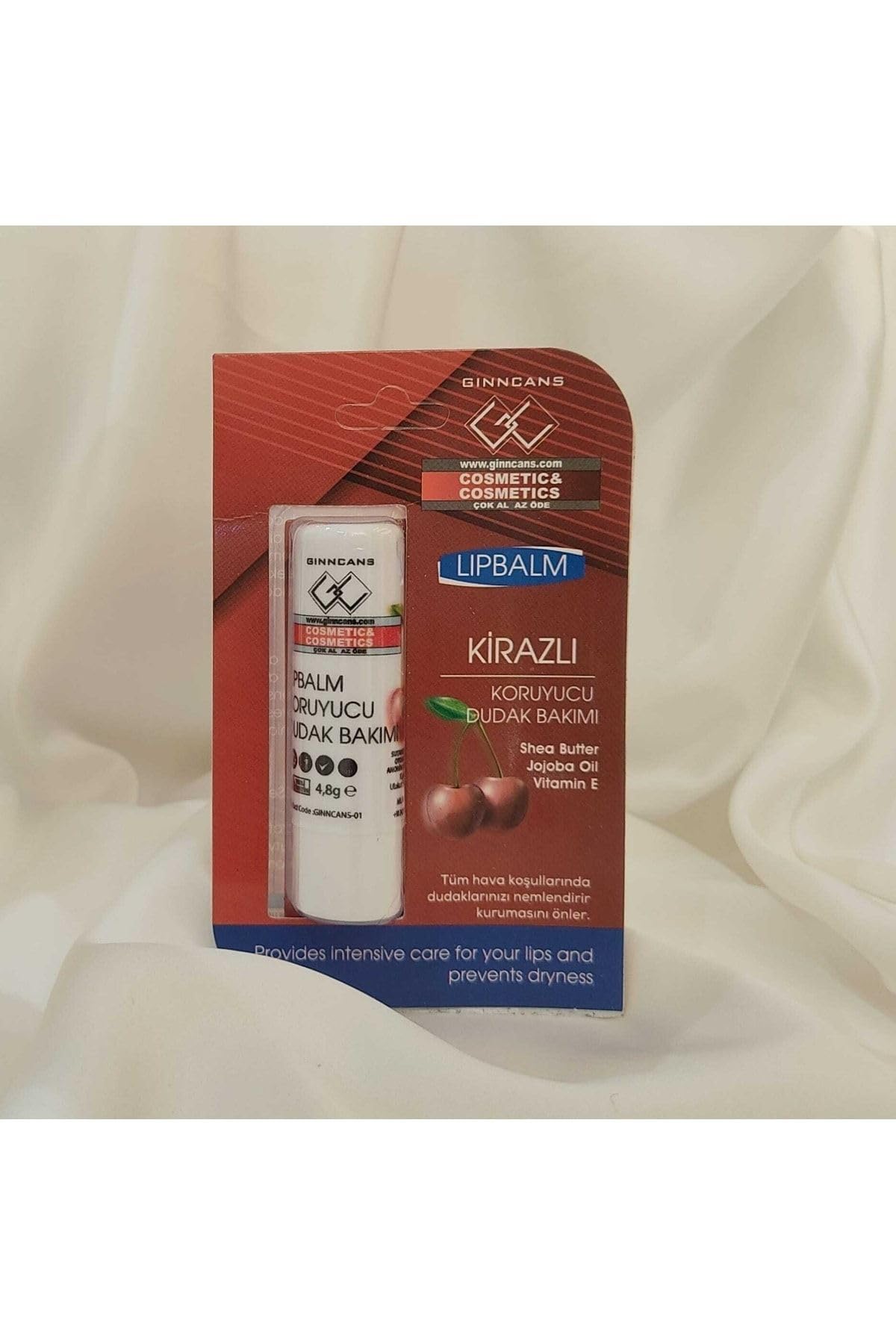 COSMETIC & COSMETICS by GINNCANS Lipbalm Kirazlı Koruyucu Dudak Bakımı