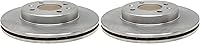 Vista 6 de ACDelco Rotor de freno delantero plateado 18A367A GM 19261769 Rotores de freno para Acura RDX, EL, Integra, City, Honda Civic, Civic del Sol, Fit
