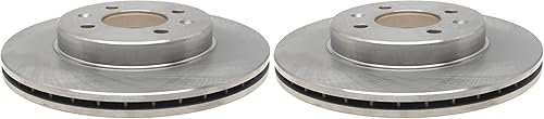 ACDelco Silver 18A367A Rotor de freno de disco delantero (Paquete de 2)