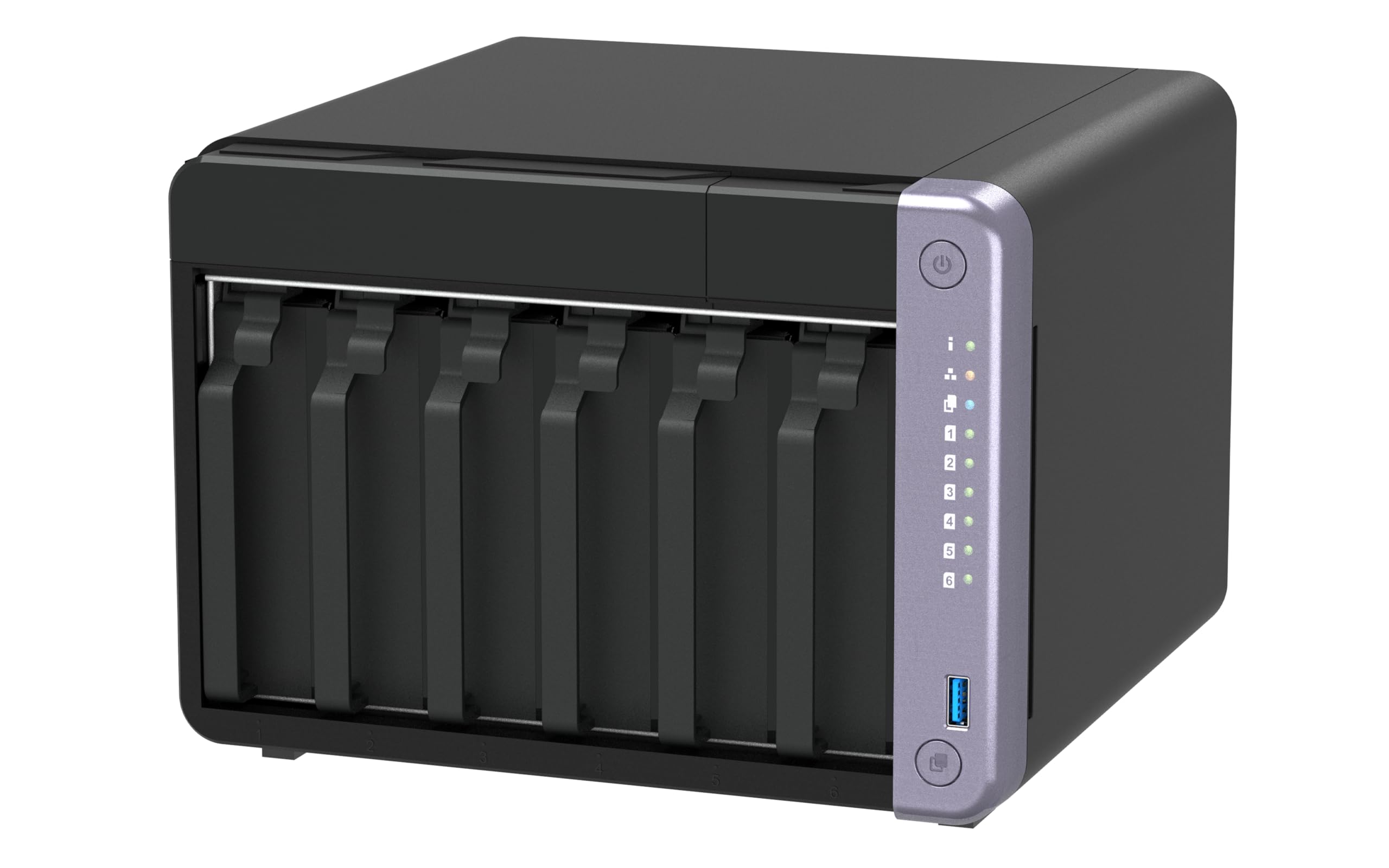 6-bay 3.5" desktop NAS AL524 4C 2.0GHz