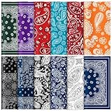 Copkim 24 Pcs Microfiber Cleaning Cloth Paisley Elegant Flowers Design Glasses Cleaning Cloth Multicolor Microfiber Lens Wipes Reusable Eyeglasses Wipes for Camera Lens Cell Phone Screens, 6 x 6 Inch