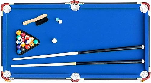 Miniatura 4 de RACK Mesa de billar plegable Leo de 4 pies, portátil y apta para principiantes