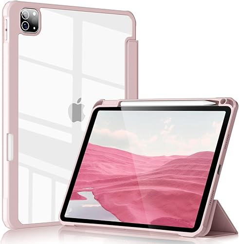 Kenke Funda para iPad Pro de 11 pulgadas 43221 generación 2022202120202018 con accesorio magnético para 2 lápiz con soporte para lápiz lateral
