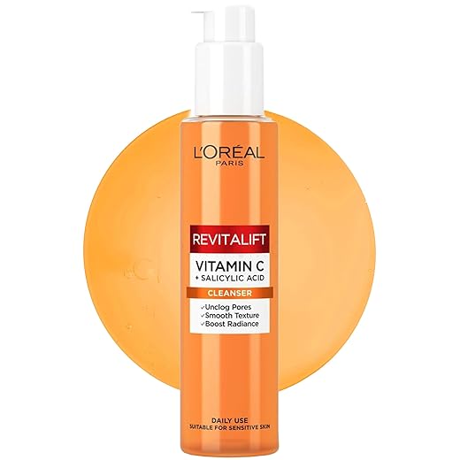 L'Oréal Paris Revitalift Clinical Espuma para Limpieza Facial con Vitamina C y Ácido Salicílico