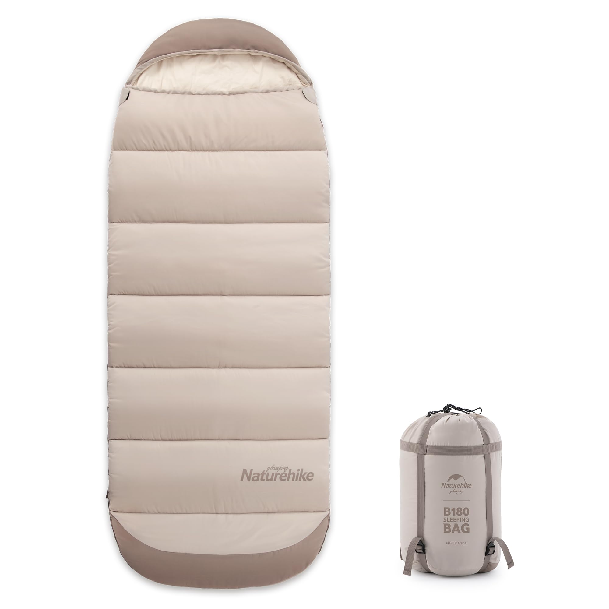 Sac De Couchage 3 Saisons Naturehike - Léger Rectangulaire Et Spliceable Pour Camping